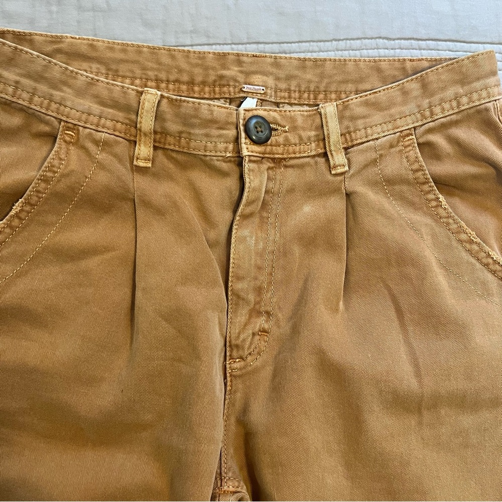 Free People Tan Brown Women's Trousers - Picture 3 of 5